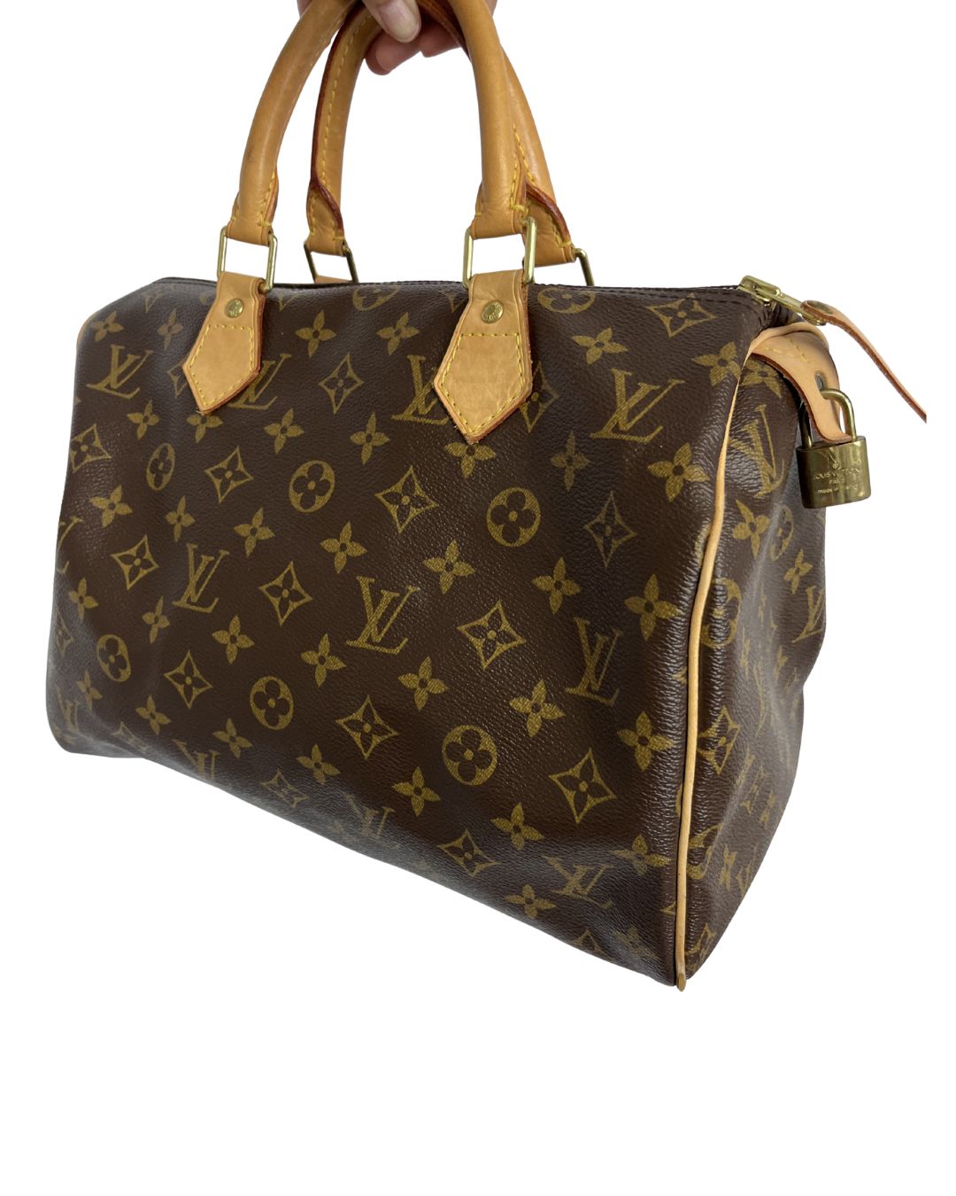 LOUIS VUITTON Monogram Speedy 30 Handbag