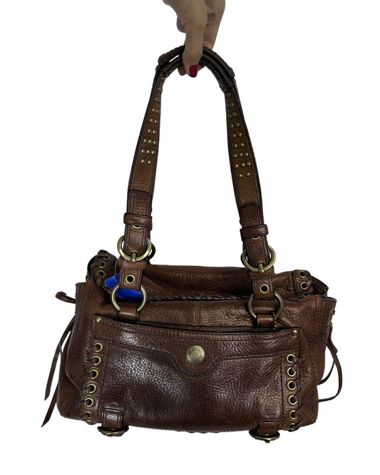 COACH Vintage Chelsea Abbey Brown Leather Satchel Handbag