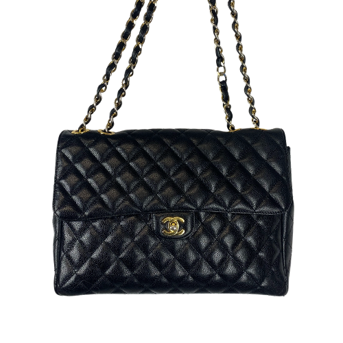 CHANEL Quilted Leather Purse