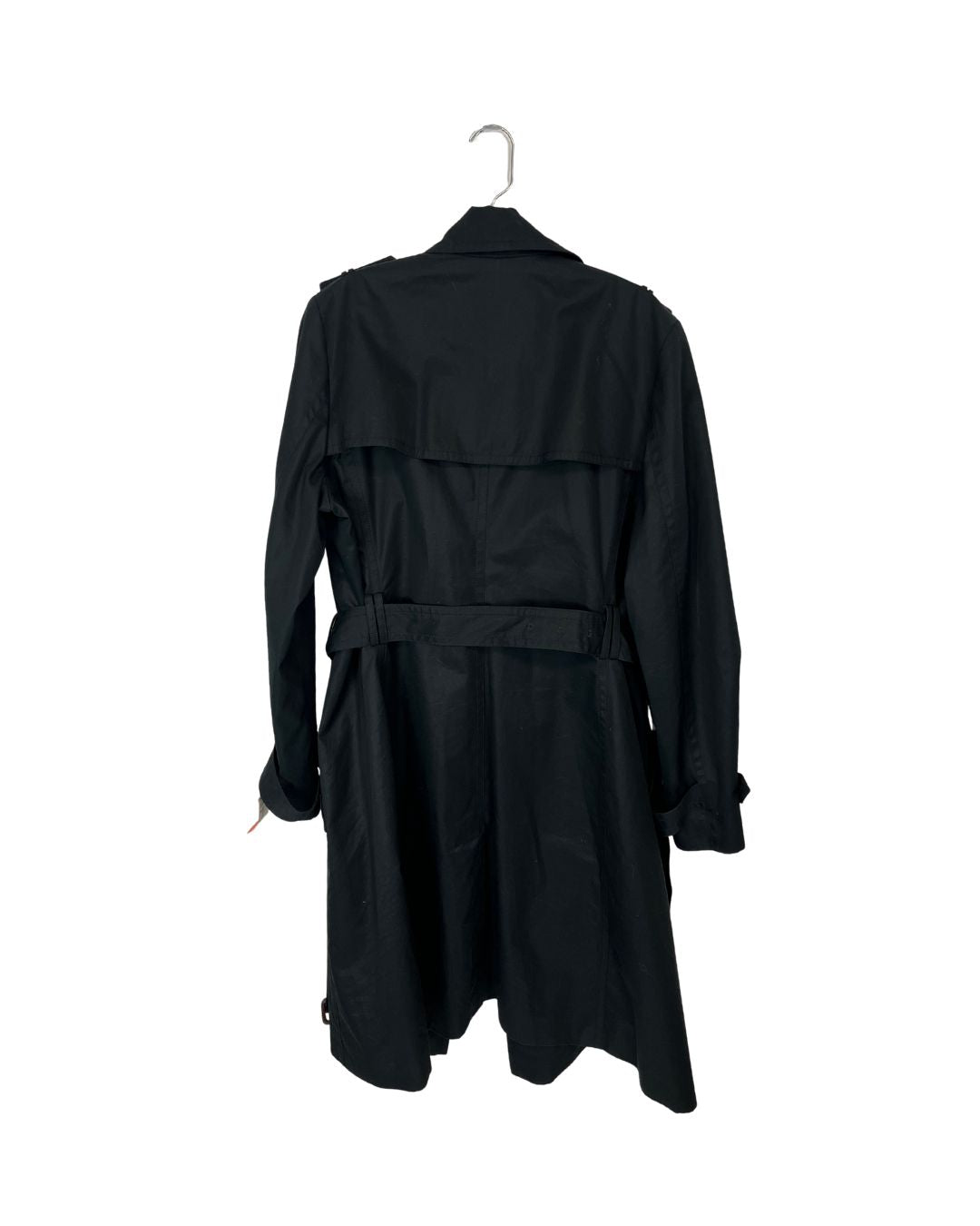 BANANA REPUBLIC Black Belted Trench Coat (Size XL)