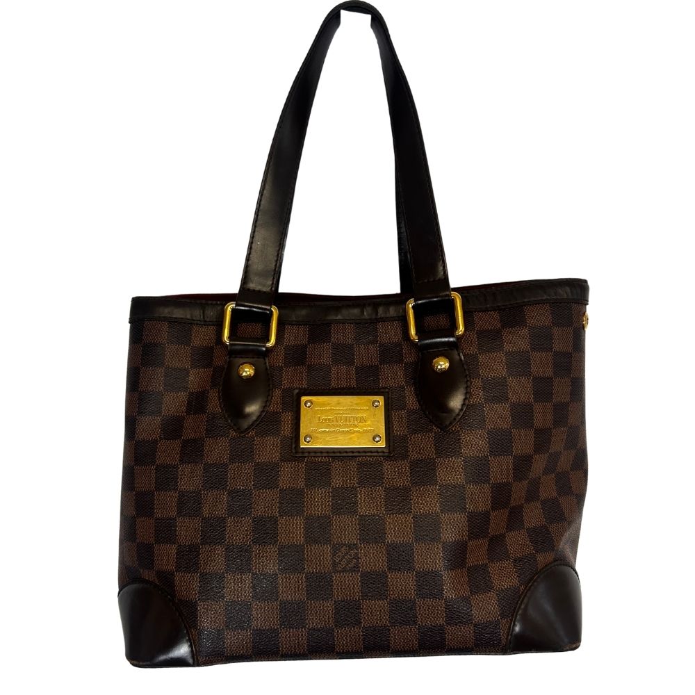 LOUIS VUITTON Damier Ebene Hampstead PM Tote