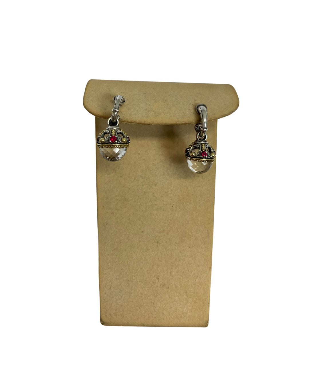 KONSTANTINO Pythia Crystal Drop Earrings