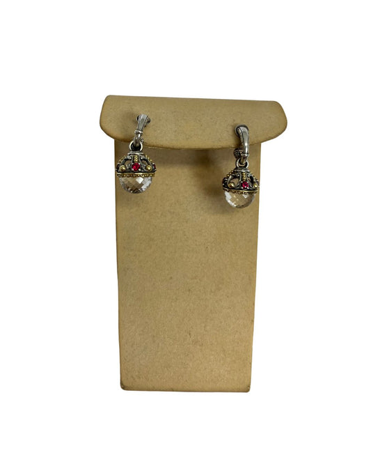 KONSTANTINO Pythia Crystal Drop Earrings