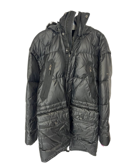RALPH LAUREN Black Puffer Coat (Size M)