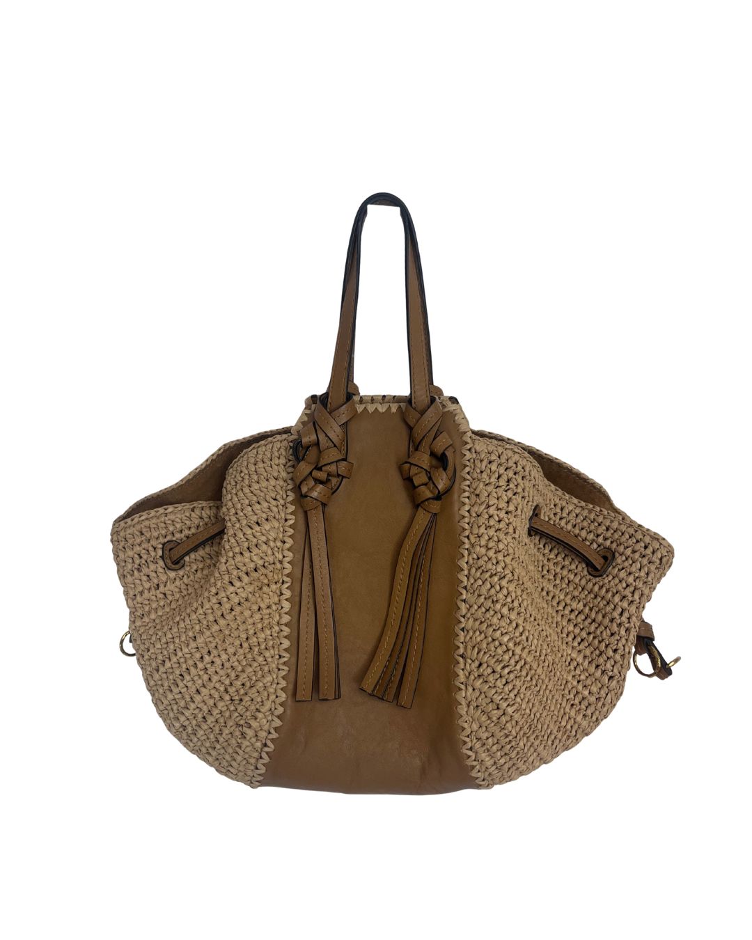 ULLA JOHNSON Daphne Woven Handbag