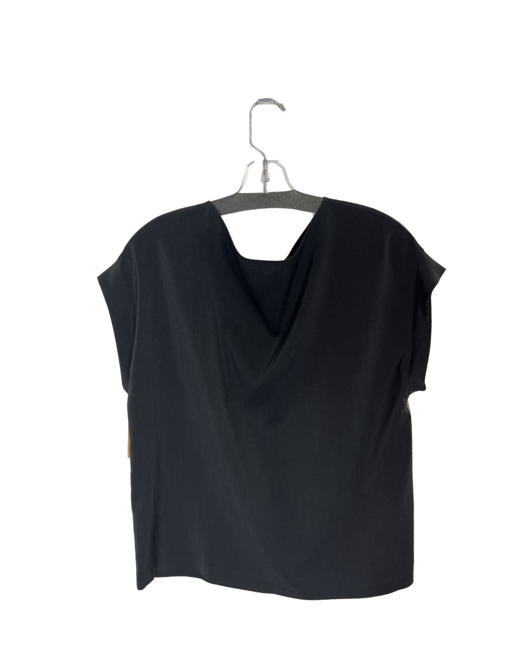 BRUNELLO CUCINELLI Black Silk Top (Size M)