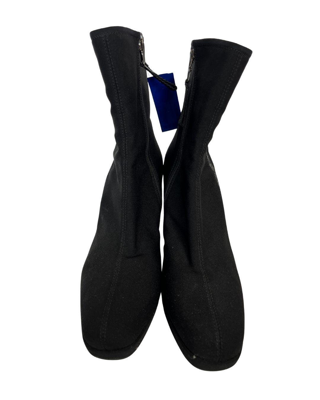 PRADA Sport Black Nylon Wedge Ankle Boots (US 9.5)