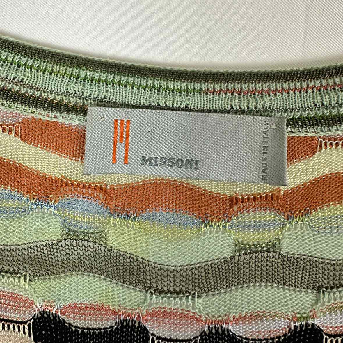 MISSONI Multicolor Knit Dress
