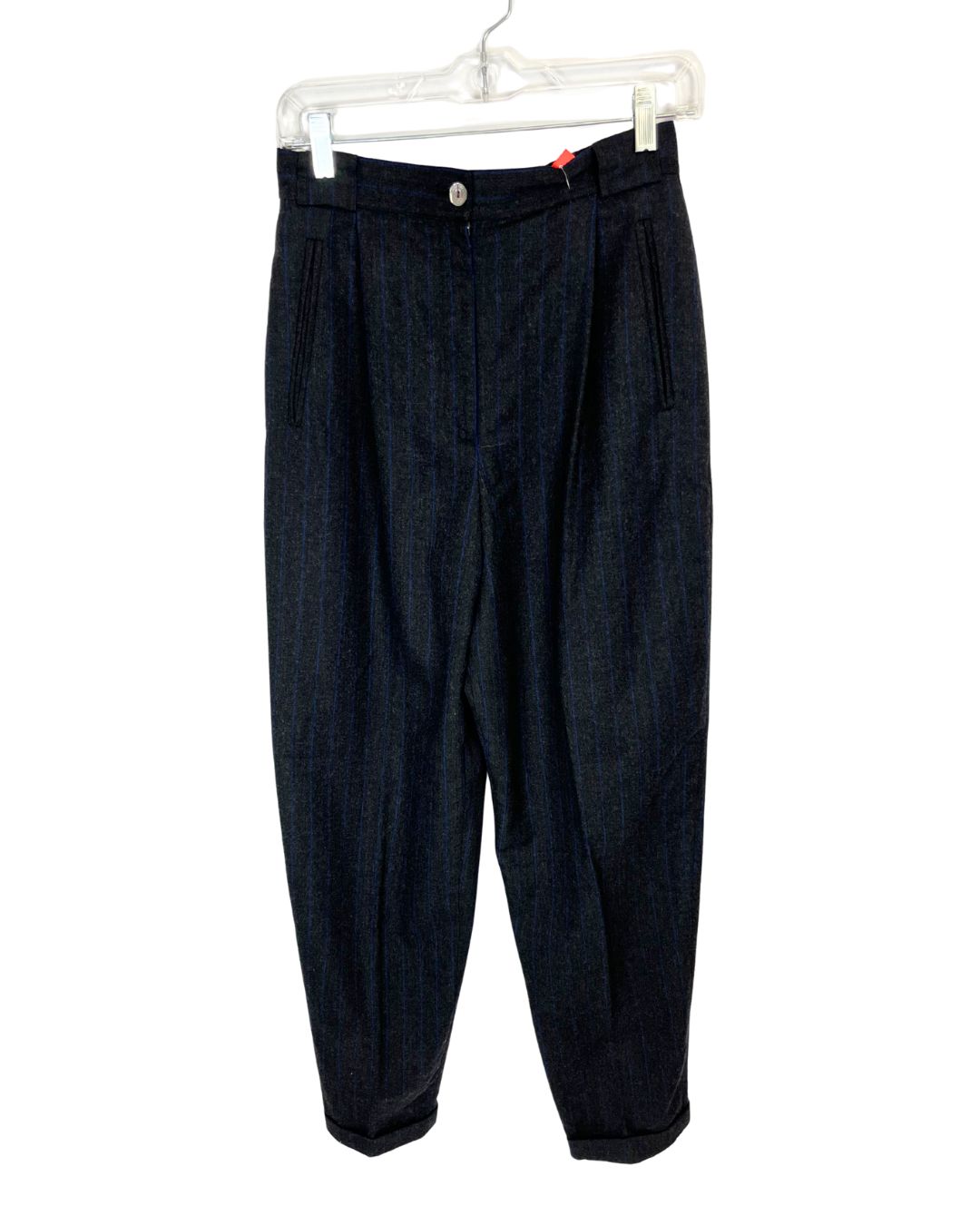 LOEWE Pinstripe Gray Pants/Trousers (Size S/M)