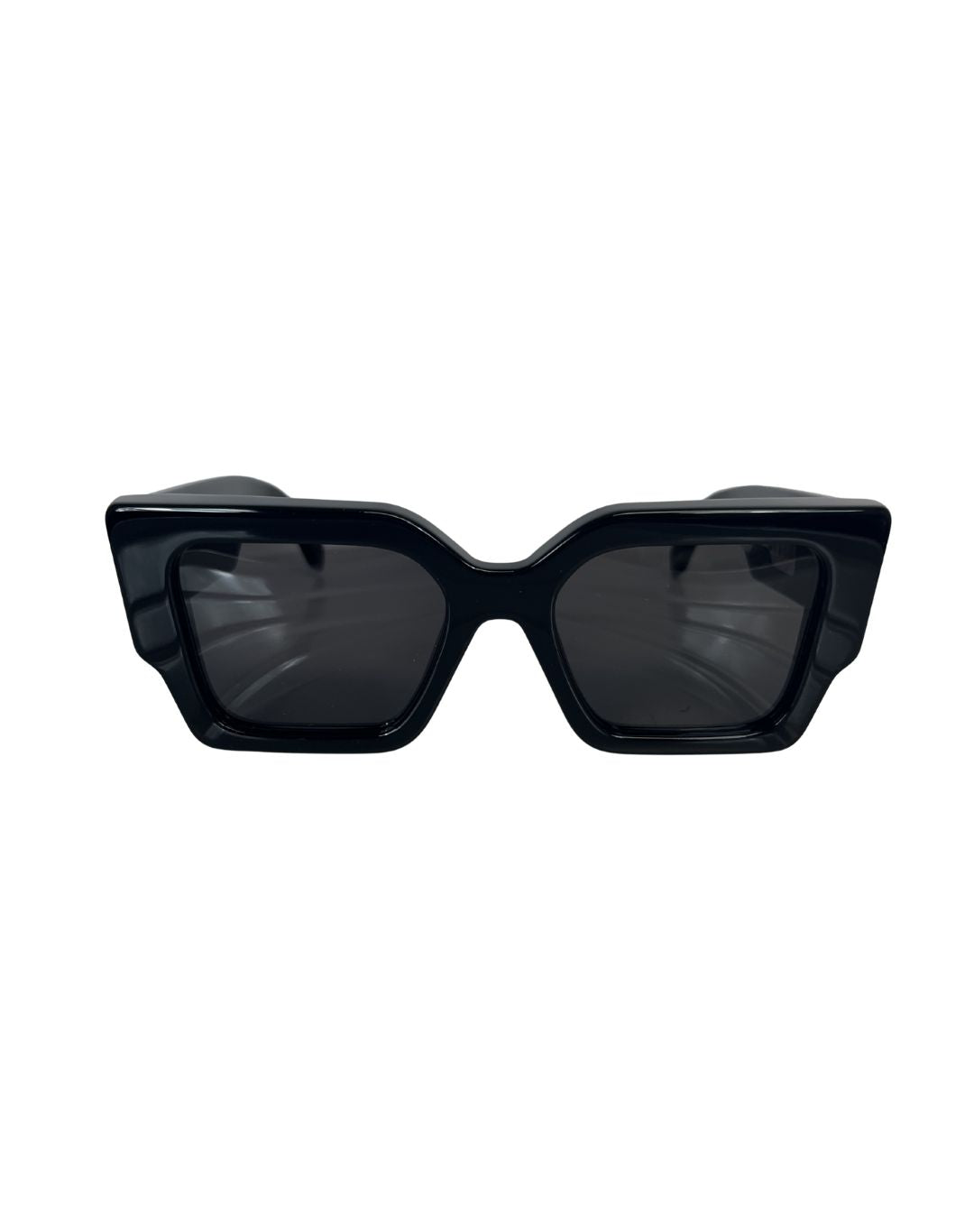 OFF WHITE Rectangular Framed Black Sunglasses