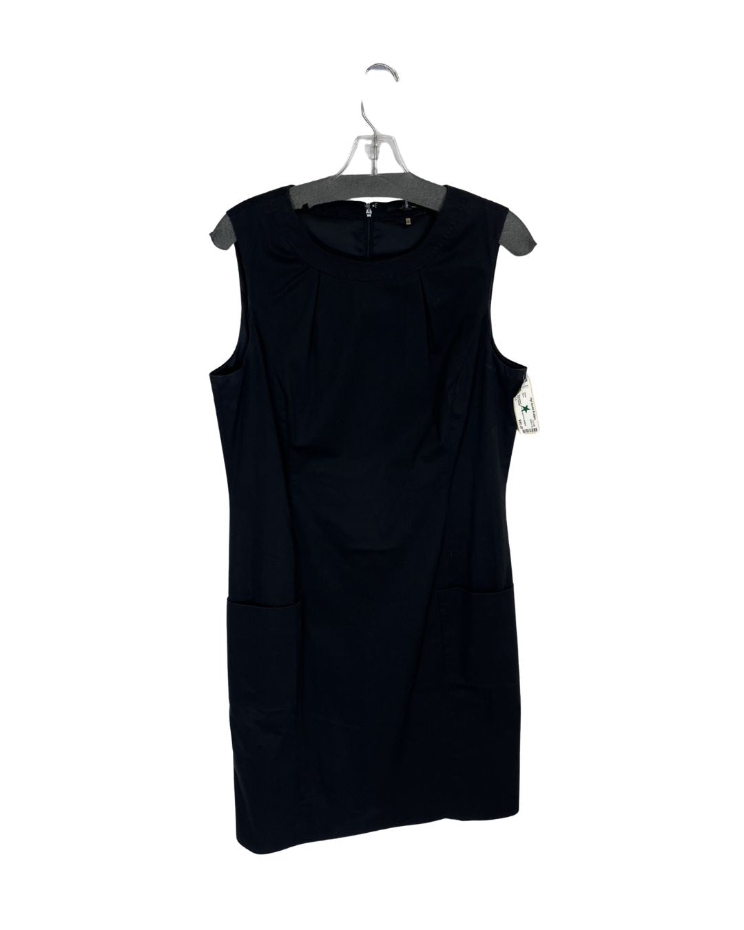 ELIE TAHARI Black Midi Dress (Size 14)