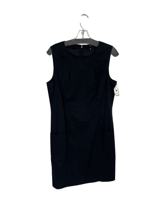 ELIE TAHARI Black Midi Dress (Size 14)