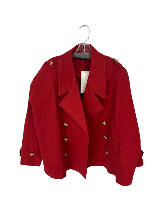 RUTI Oversized Red Coat Jacket (Size M/L)