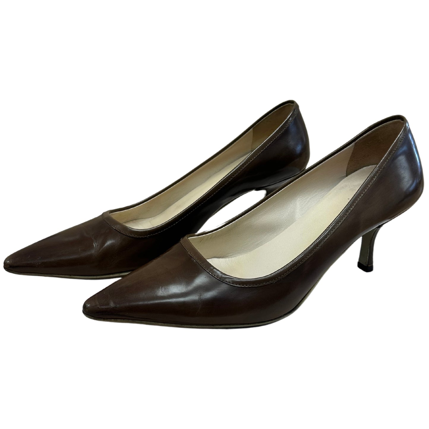 PRADA Brown Leather Pumps