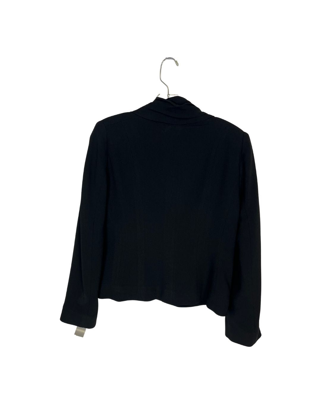 CHRISTIAN DIOR Pleated Black Jacket & Skirt Set (Size S)