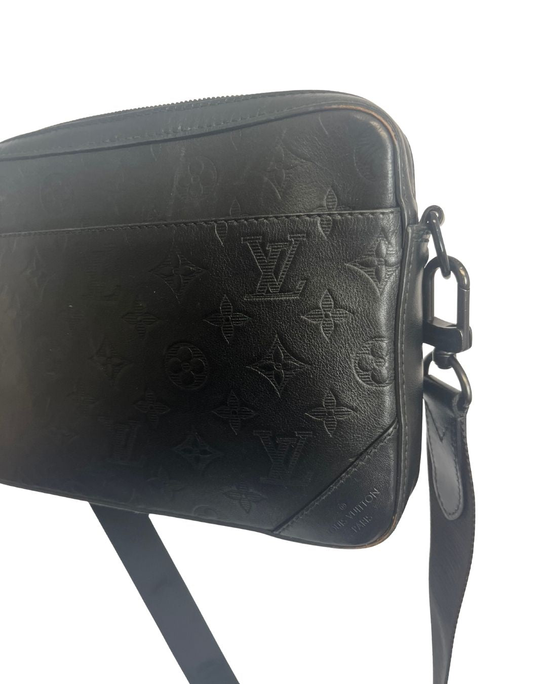 LOUIS VUITTON Black Duo Messenger Bag