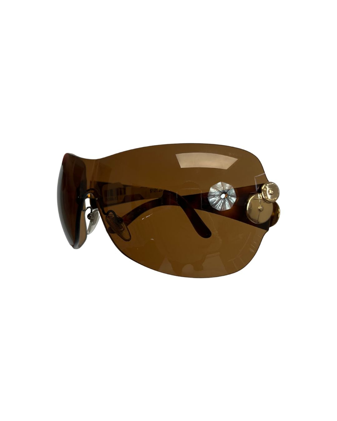 BVLGARI Frameless Shield Sunglasses