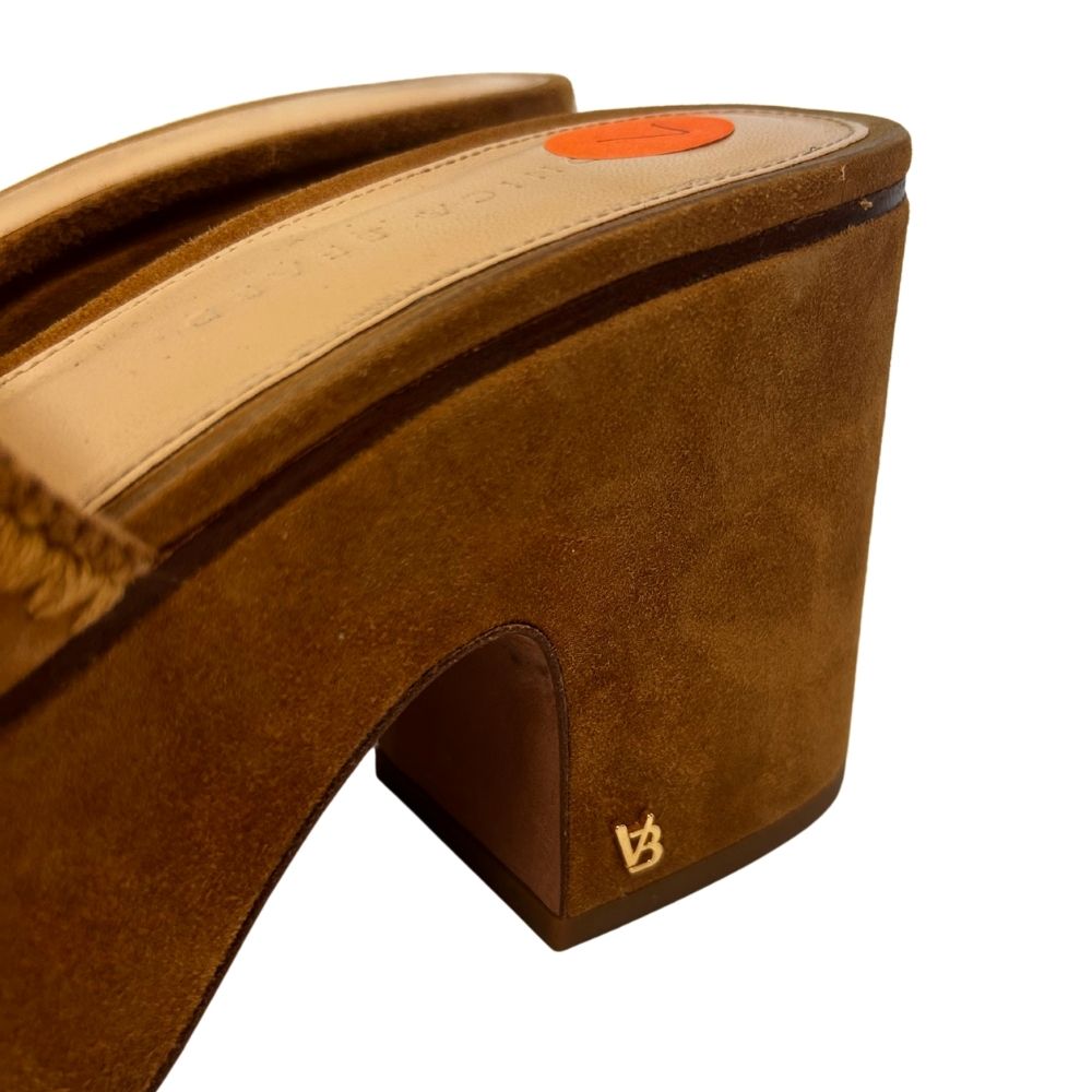 VERONICA BEARD 7 Tan Sandals