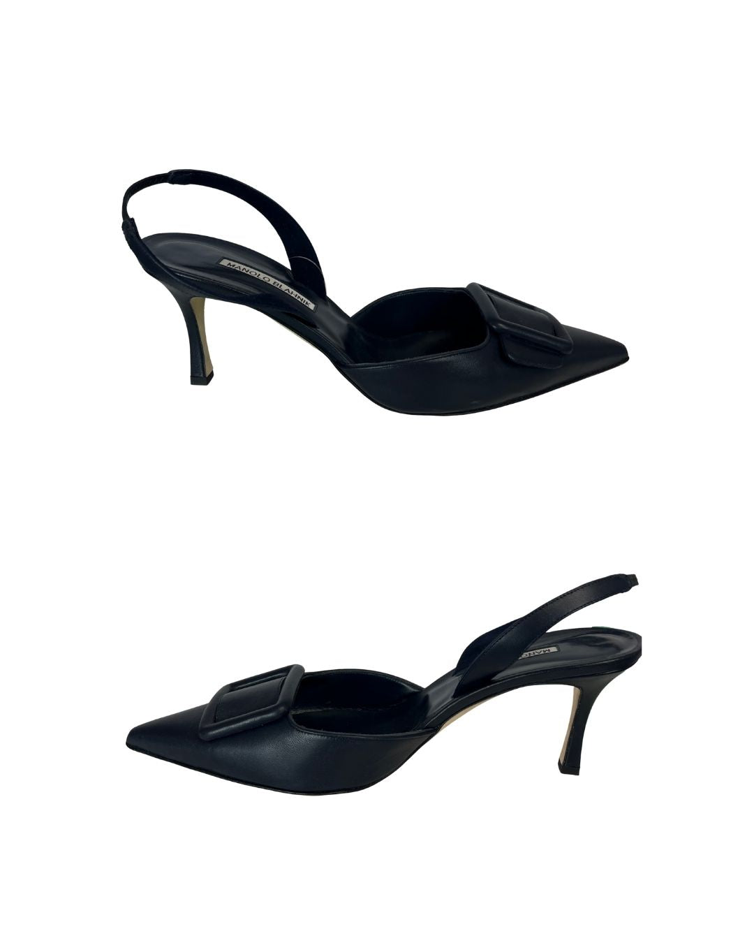 MANOLO BLAHNIK Maysli 70mm Slingback Heels (US 12.5)
