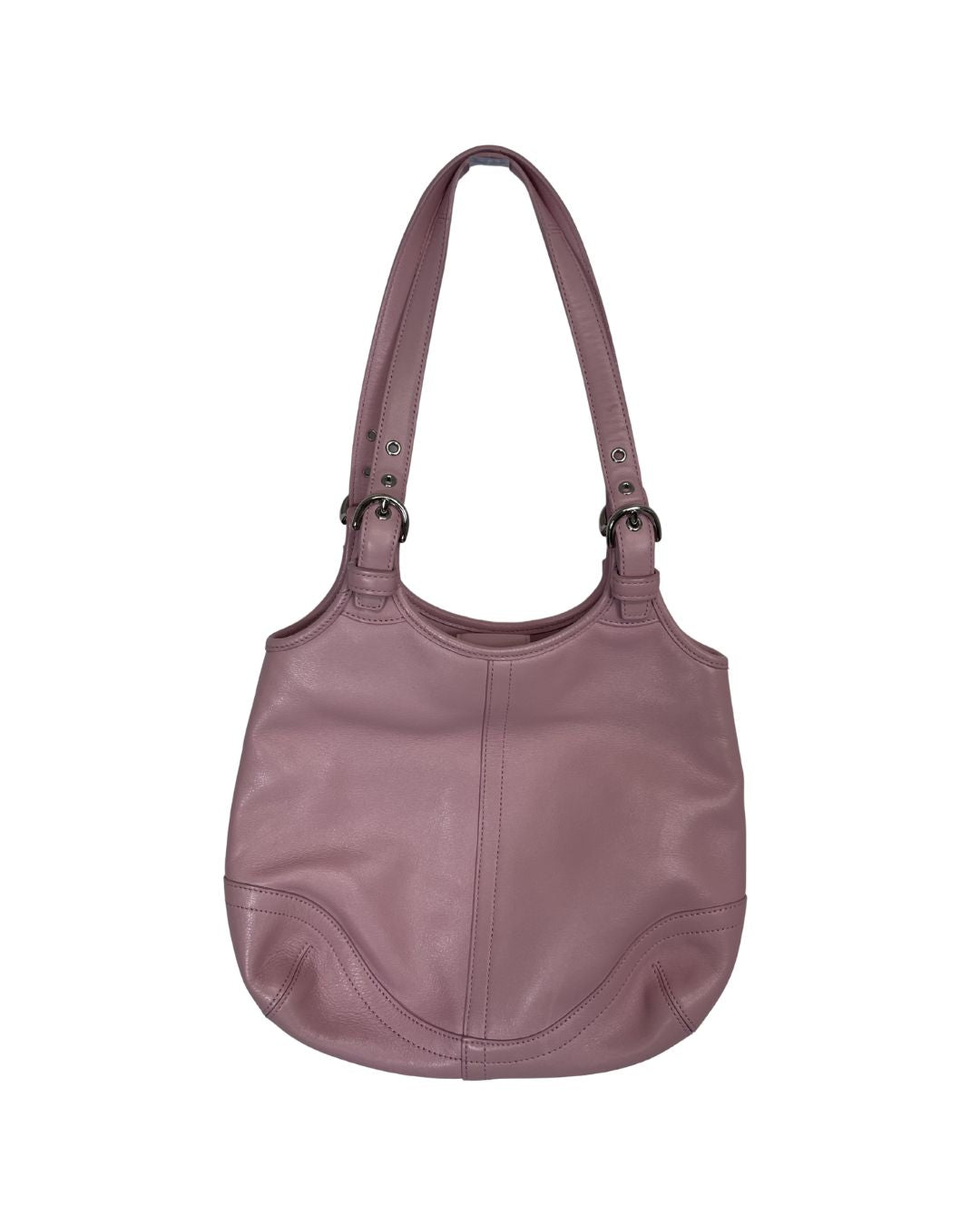 COACH Pink Leather Soho Shoulder Bag