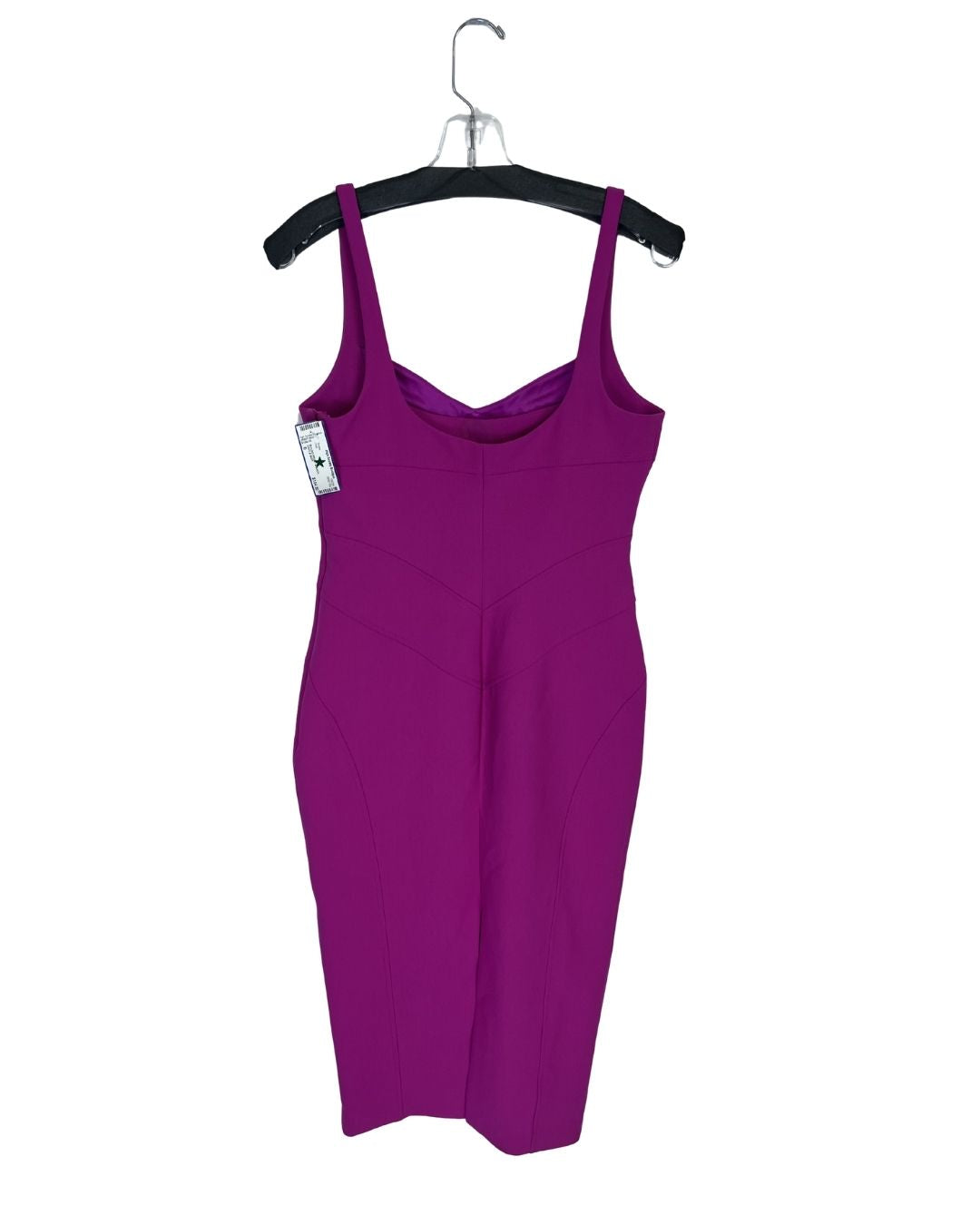 CINQ A SEPT Mies Midi Hot Pink Dress (Size 6)