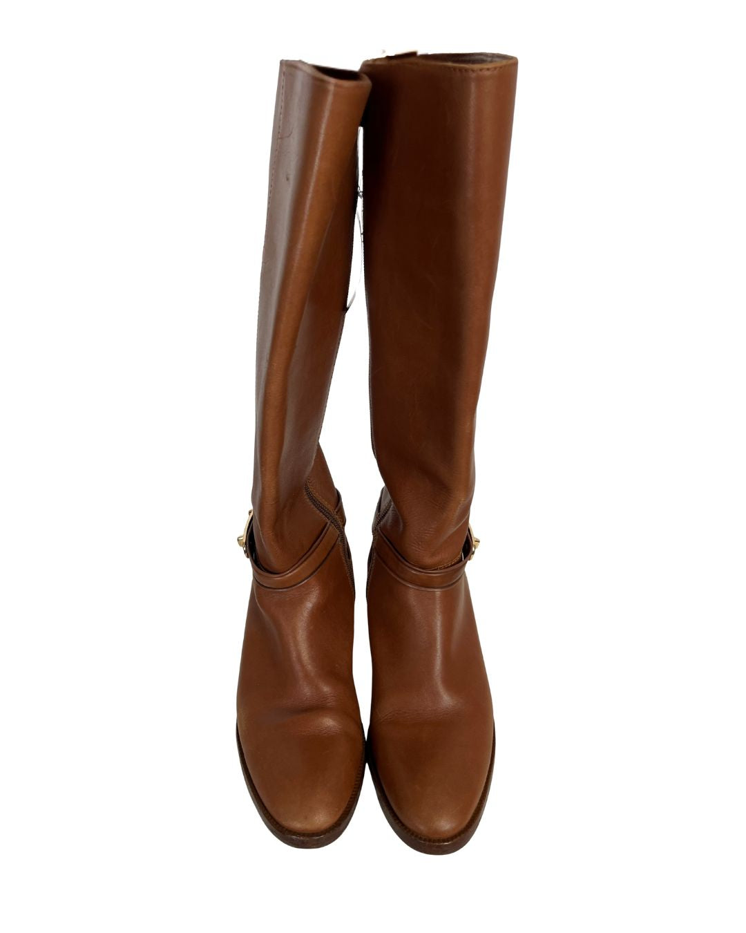 COACH Brown Caroline Leather Boots (US 6)