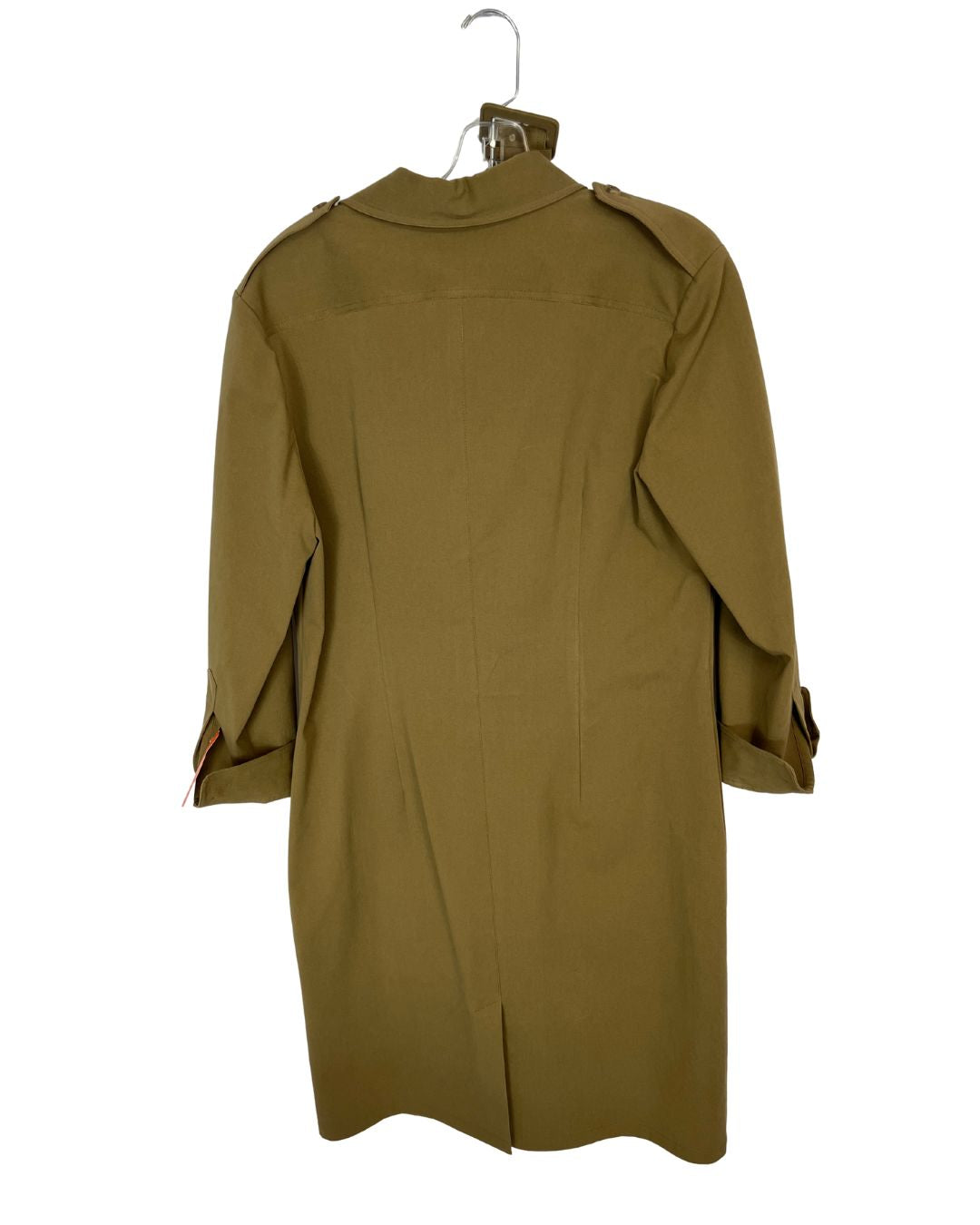 RALPH LAUREN Button Up Tan Dress (Size 12)