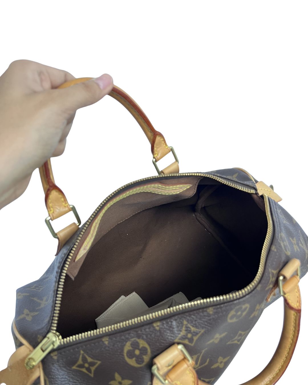 LOUIS VUITTON Monogram Speedy 30 Handbag