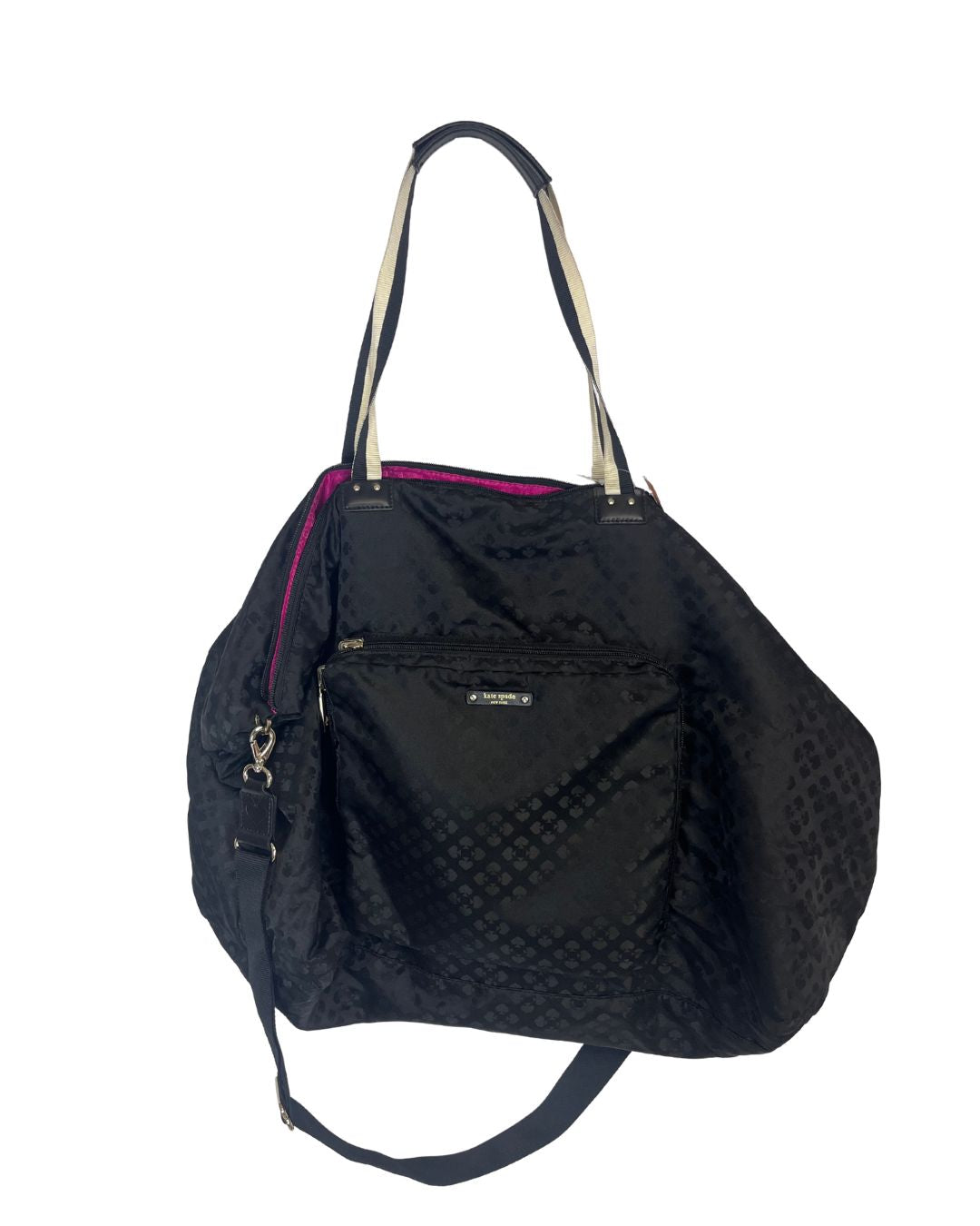 KATE SPADE Black Packable Duffle Bag