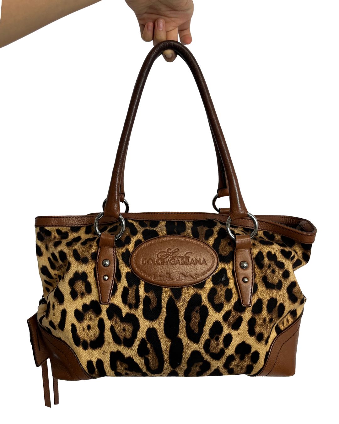 DOLCE & GABBANA Leopard Print Purse