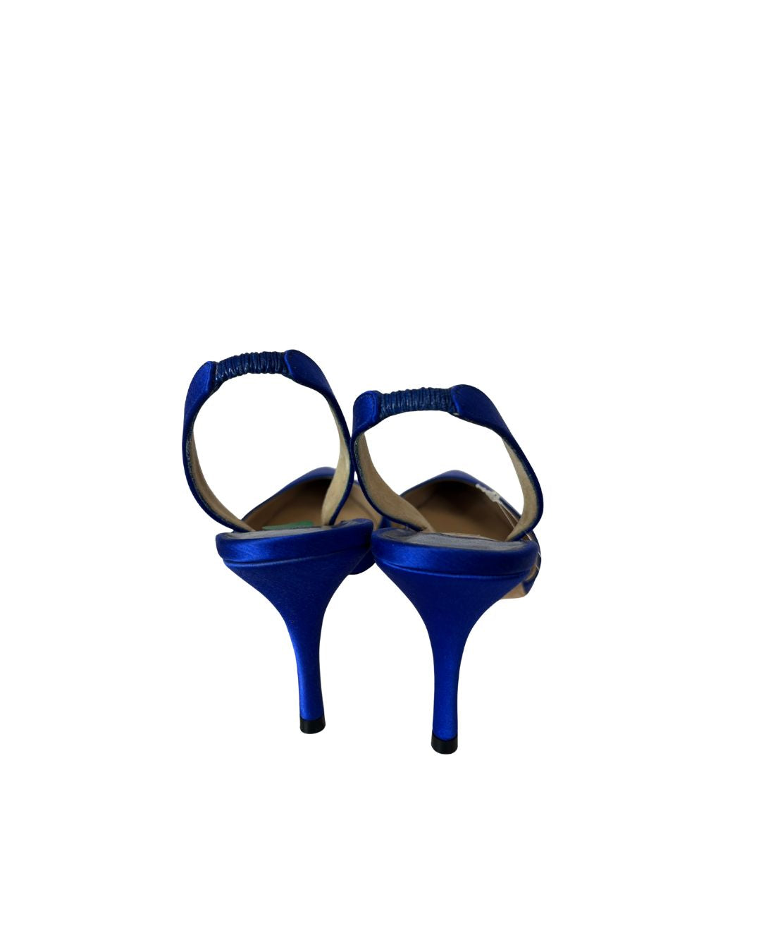 MANOLO BLAHNIK Carolyne Satin Slingback Heel Pumps (US 6)