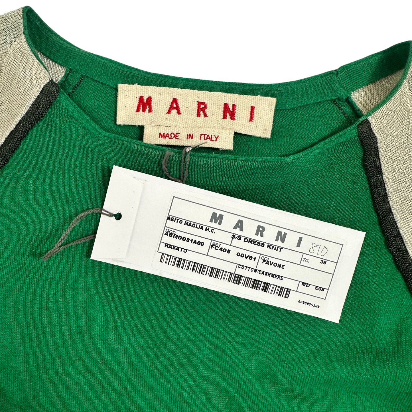 MARNI Knit Short-Sleeve Dress