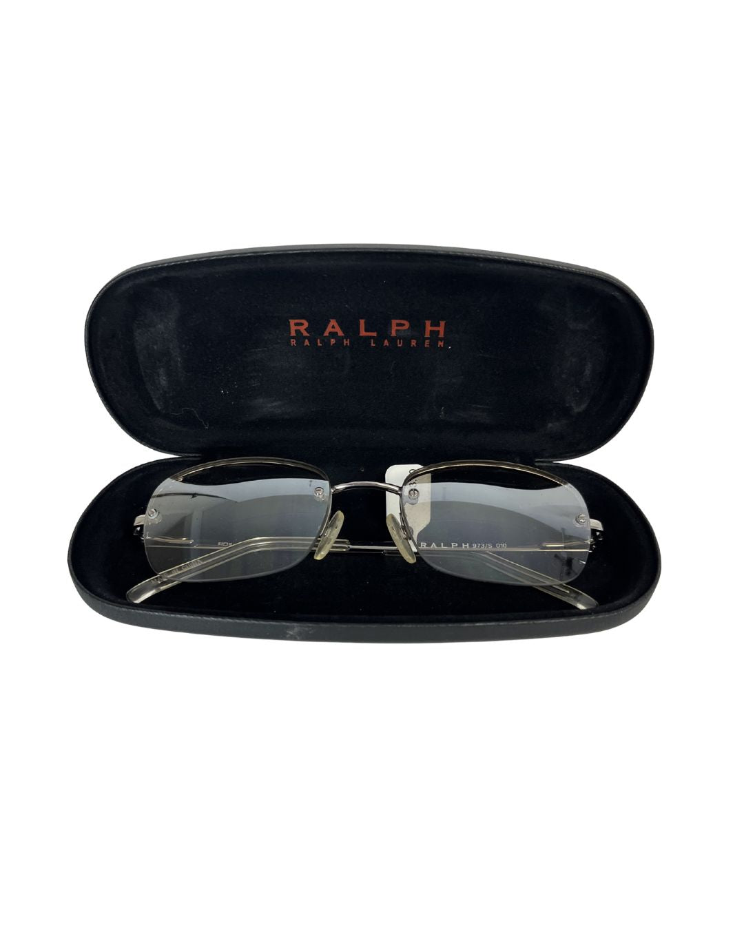 RALPH LAUREN Silver Rimless Sunglasses