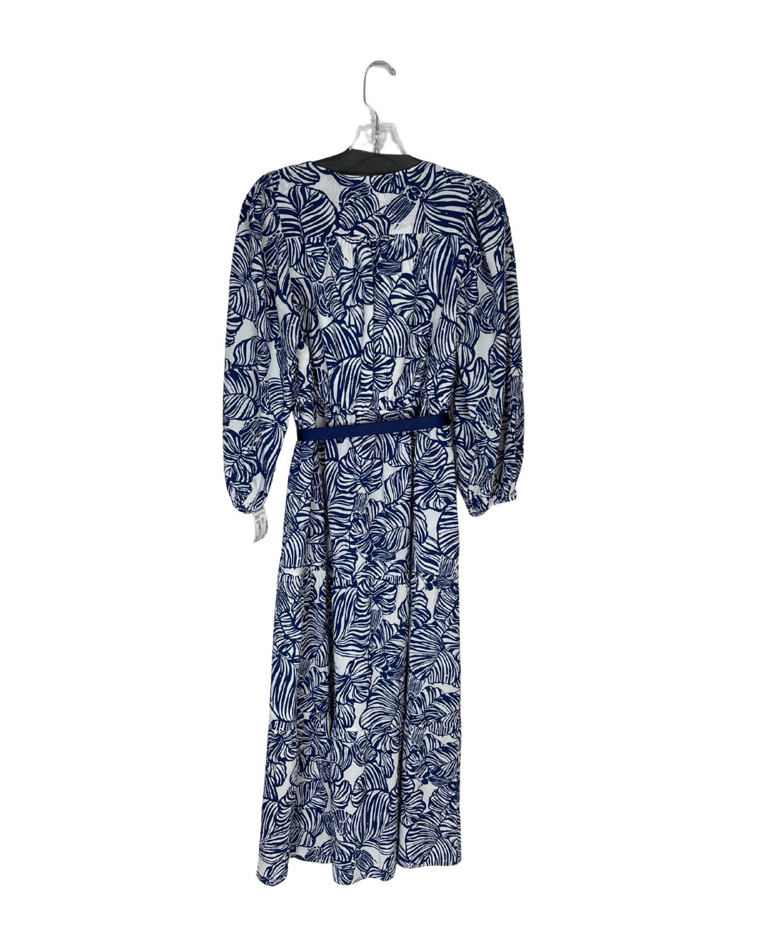 LILLY PULITZER Navy Print Blue Dress (Size 10)