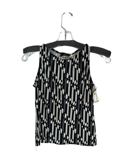 FENDI Vintage Sleeveless Blac & White Tank Top (Size XS)
