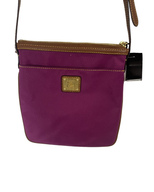 RALPH LAUREN Purple Nylon Crossbody Bag