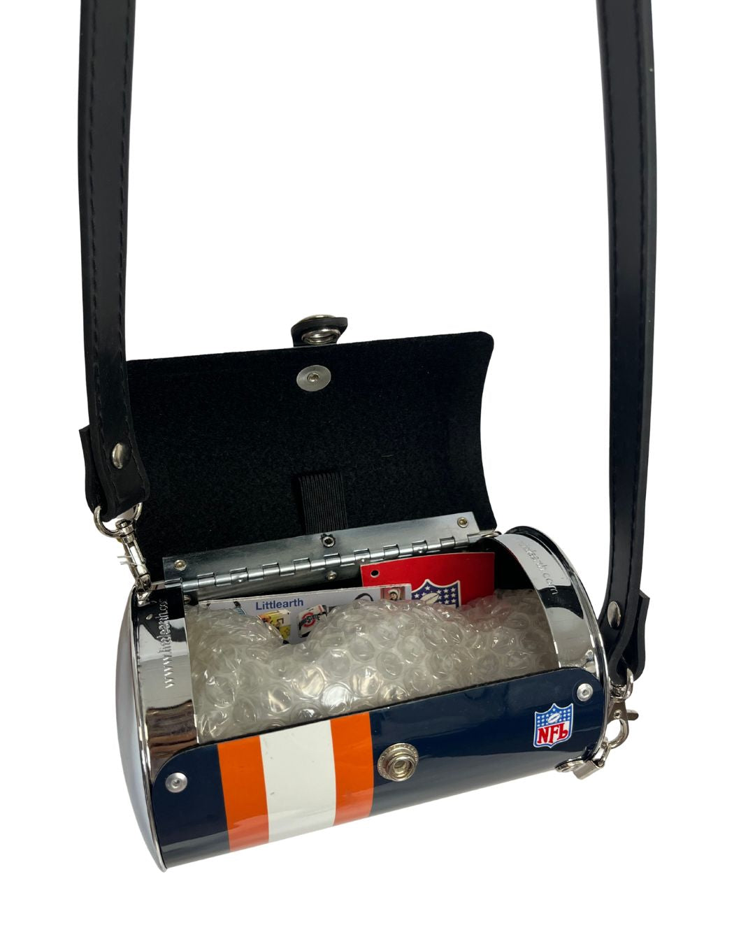 NFL Chicago Bears Recycled Metal Crossbody Purse