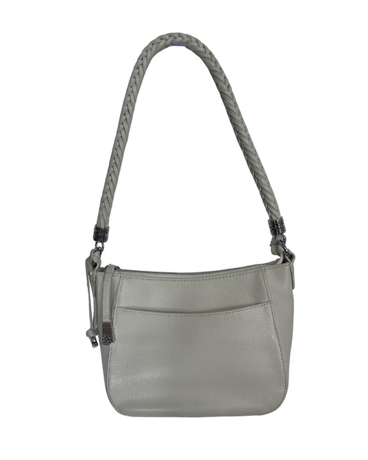 BRIGHTON White Leather Shoulder Bag