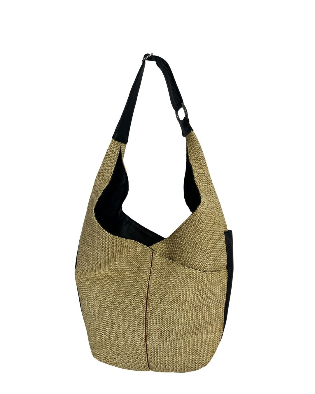 HAMMITT Tom Hobo Straw Shoulder Bag