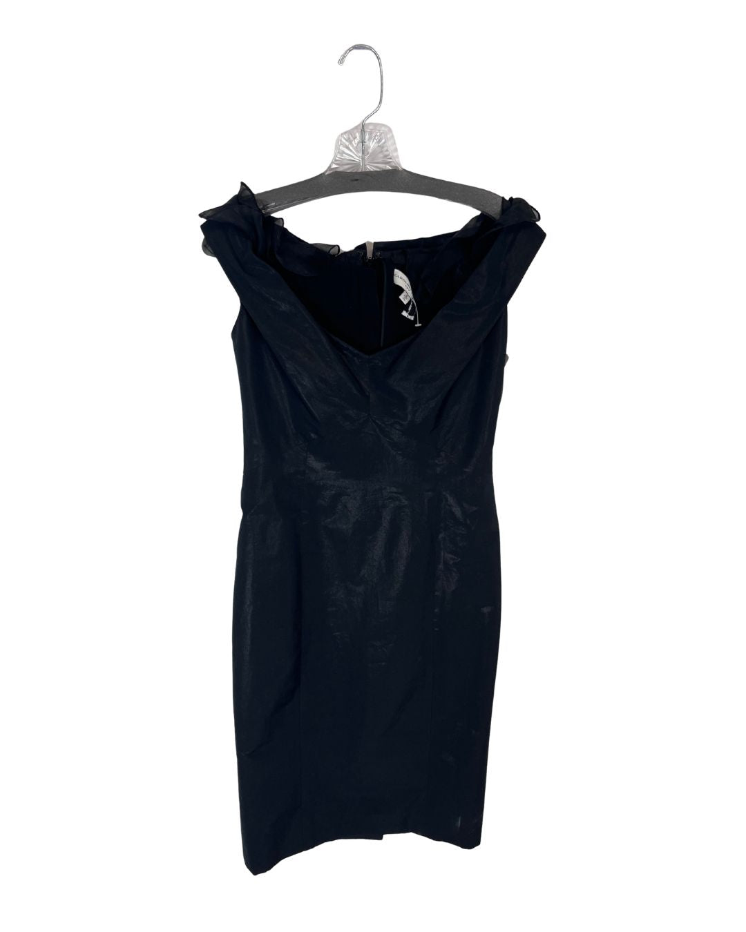 CAROLINA HERRERA Black Cocktail Dress (Size 8)