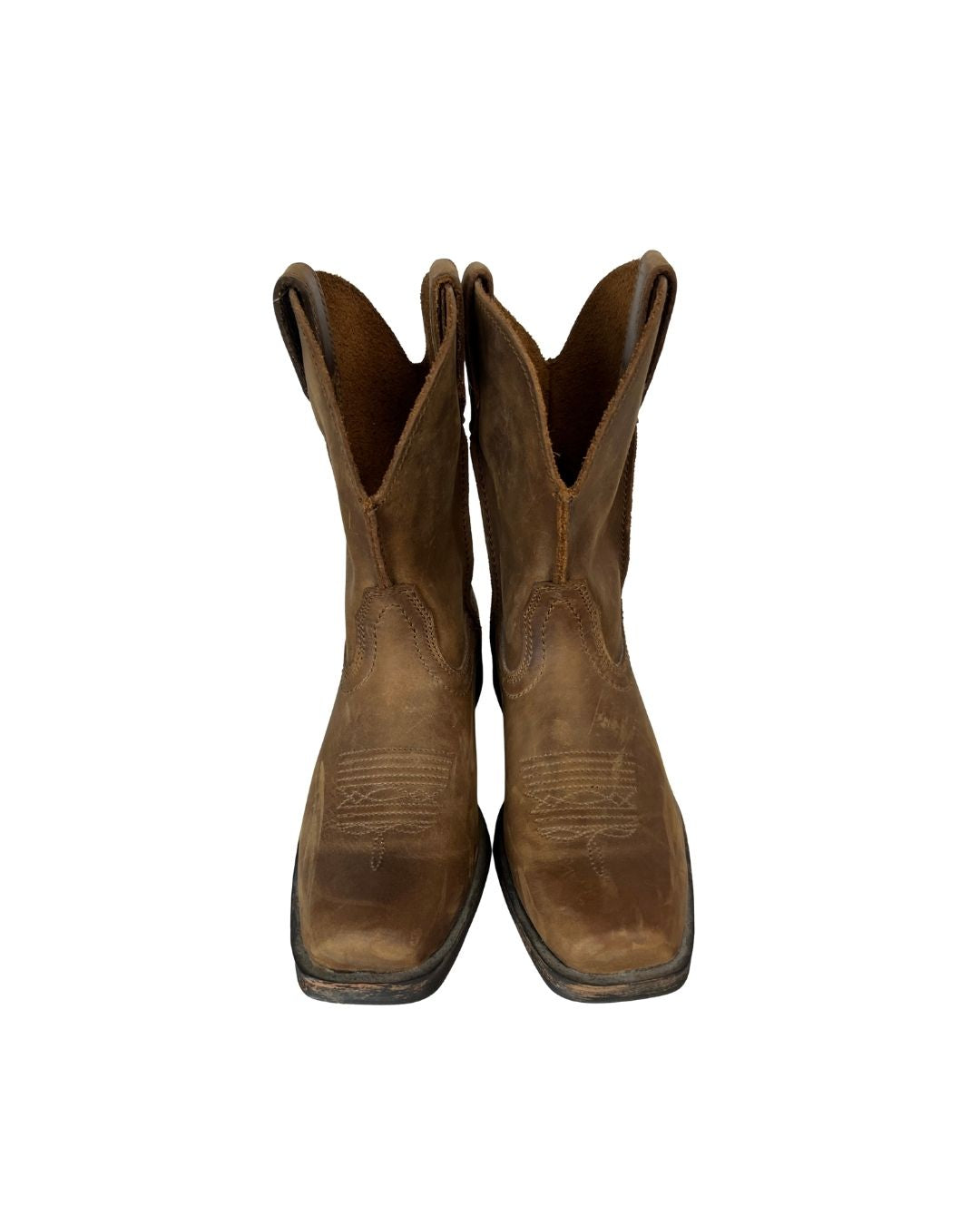 ARIAT Rambler Distressed Brown Leather Boots (US 5.5)