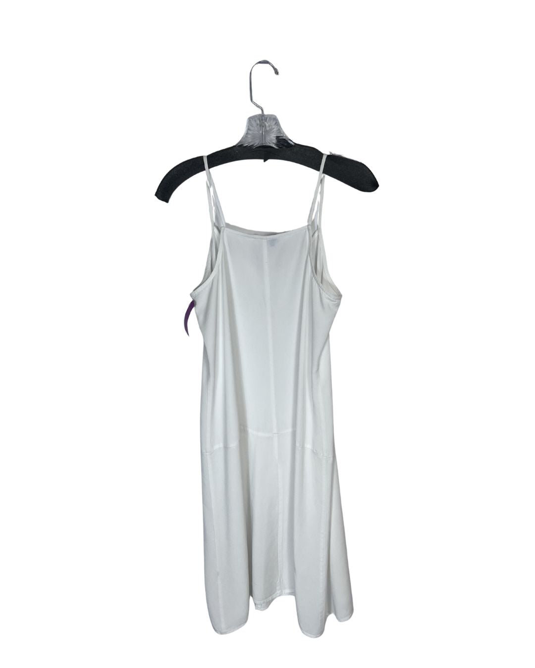 EILEEN FISHER White Cotton Dress (Size XS)