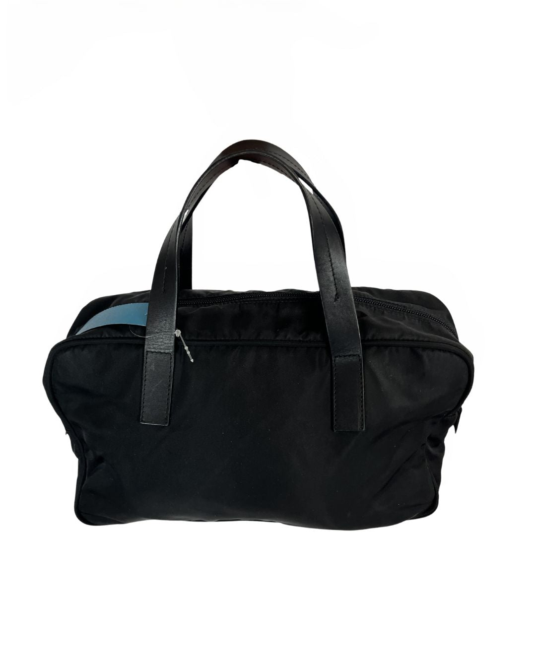 PRADA Tessuto Black Nylon Handbag