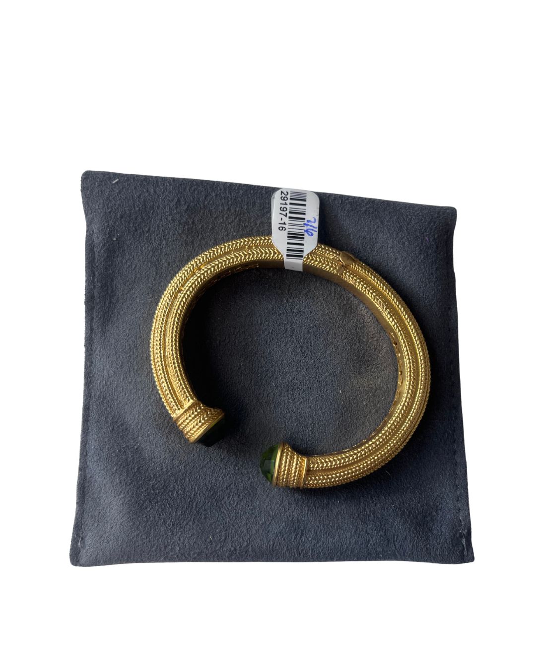 JULIE VOS Cannes Demi Gold Cuff Bracelet