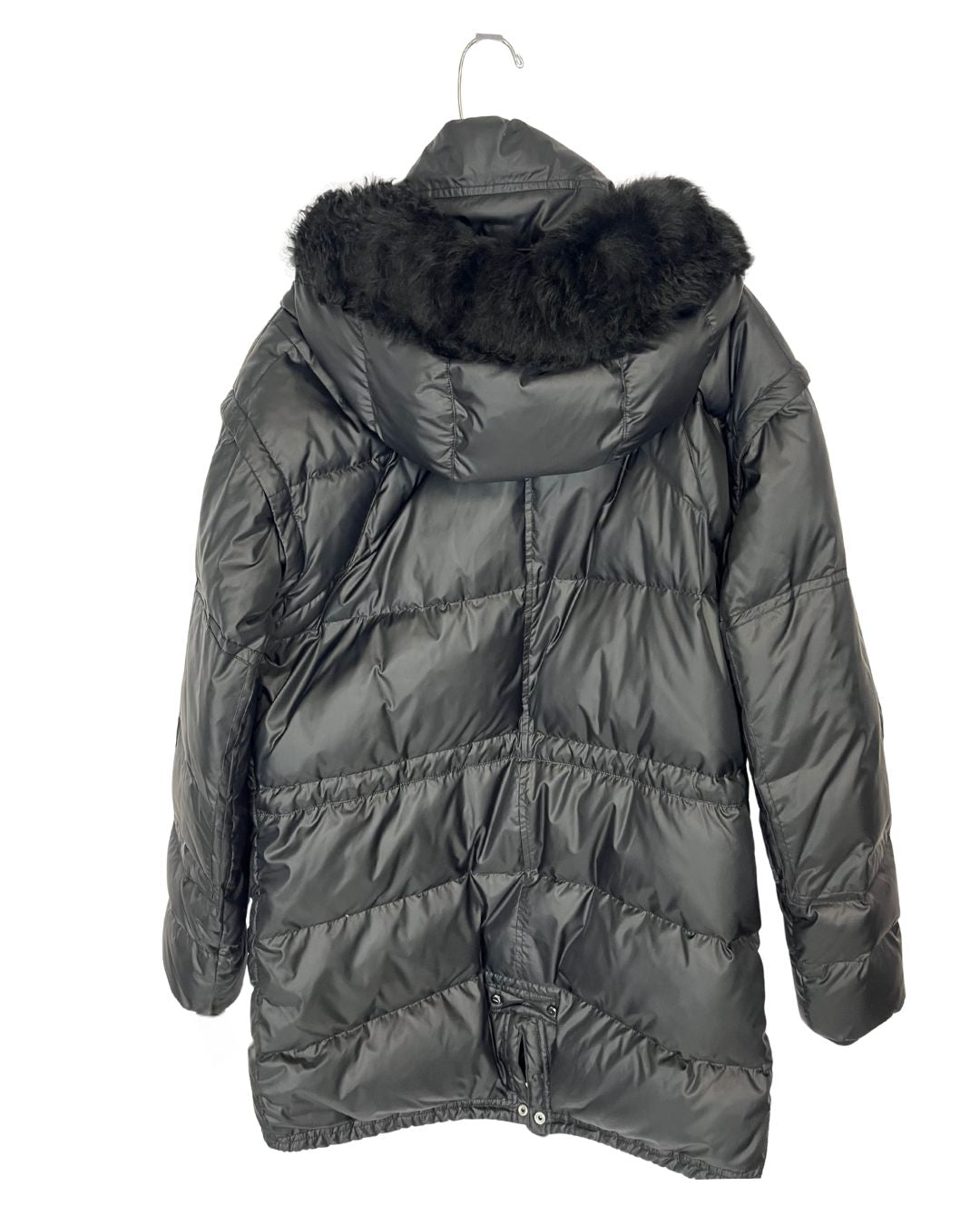 RALPH LAUREN Black Puffer Coat (Size M)