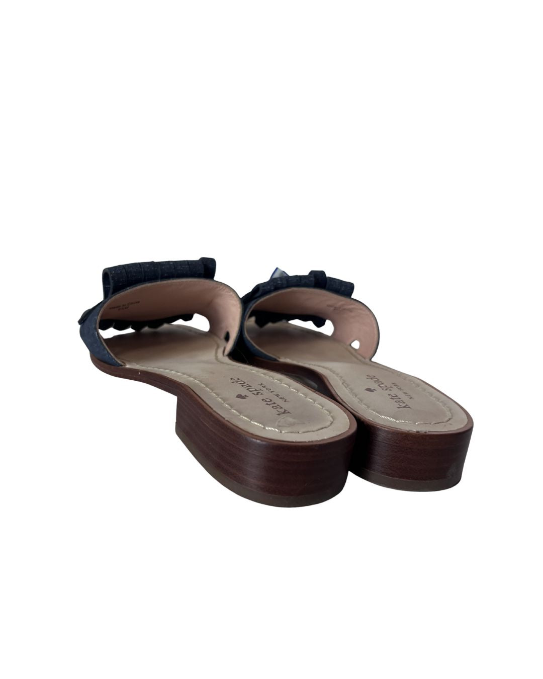 KATE SPADE Blue Slide Sandals (Size 8.5)