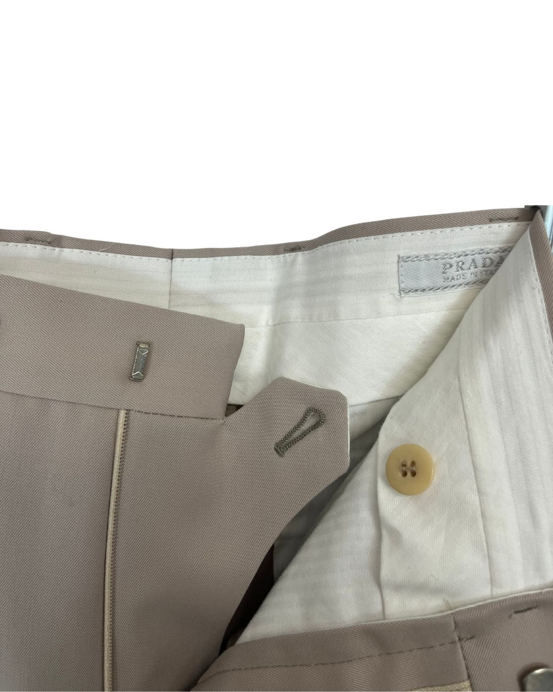 PRADA Beige Trousers (Size 6)