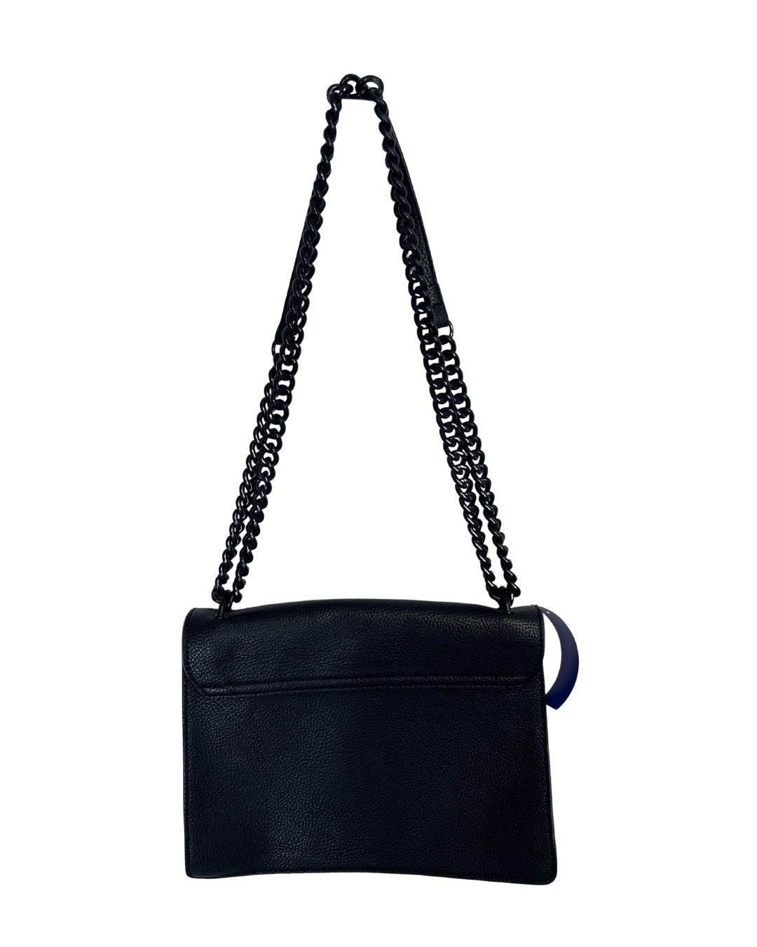 FOLEY+ CORINNA Skyline Bandit Black Leather Shoulder Bag