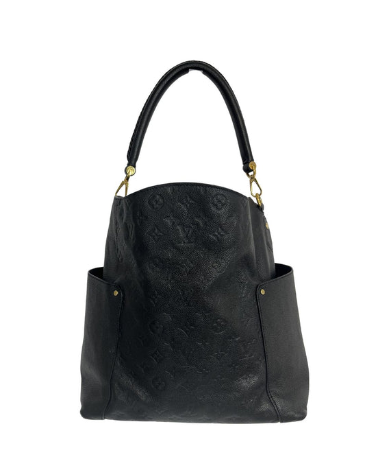 LOUIS VUITTON Bagatelle Monogram Empreinte Black Leather Bag
