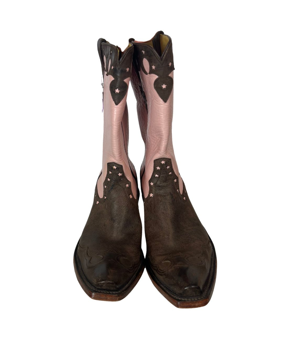 RIO OF MERCEDES Pink Cowboy Boots